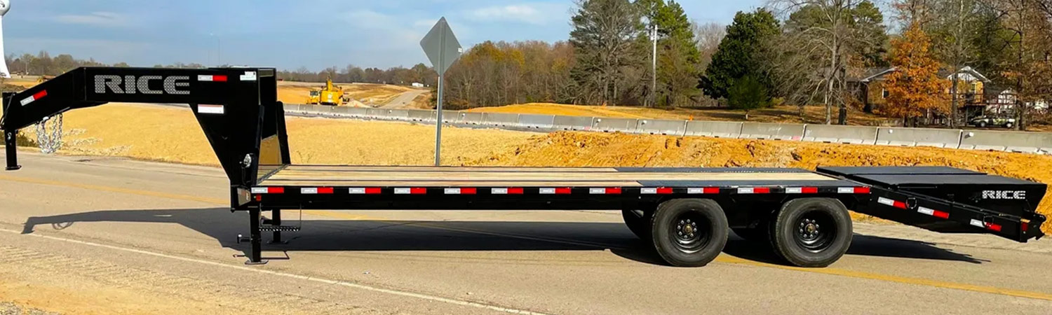 Rice Deckover Gooseneck for sale in Viper Trailer World, Festus, MO